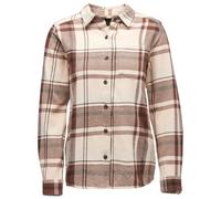 Black Diamond - Women's Project Flannel - Chemise - L - chalk pink / walnut plaid