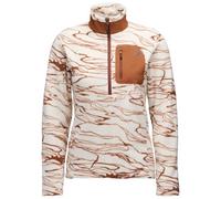 Black Diamond - Women's Rift Half Zip Fleece Jacket - Pull polaire - L - relief / chalk / clay