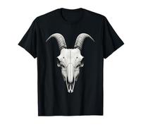 Black Doom Death Tête de mort gothique en métal Motif tête de mort T-Shirt
