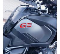 Black Doves Graphics - Autocollants flanqués réservoir compatibles avec BMW R1250GS Adventure (à partir de 2019) et BMW R1200GS Adventure (à partir de 2013) | PVC de haute qualité (RougeFLUO)