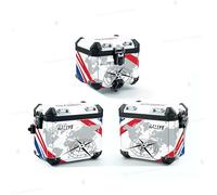 BLACK DOVES GRAPHICS Kit de protections adhésives pour valises ALU compatibles pour Motorrad Rallye R1200 R1250 GS (Compass, après 2013 K50 2 Series)
