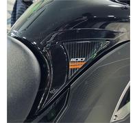 Black Doves Graphics - Sticker 3D résiné compatible avec Kawasaki Versys 1100 SE 2026 (BU1) | Fabriqué en Italie (Protection des flancs du réservoir)