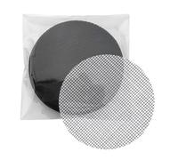 Black Drainage Mesh - 50 Pieces Screen Root Polyester Protection Net | 3inches Flexible Pot Drainage Insert Suitable for Balcony Porch Indoor Outdoor Apartments