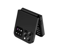 (Black)Dual SIM A50 Pro Folding Mobile Phone with 2.4 Inch Display GSM Compatibility and Automatic Call Recording Feature