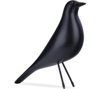 (black)Eames Bird Figurine Resin Bird Statue Sculpture Modern Minimalist Bird Decorative Ornaments For Living Room Bedroom Office Decor