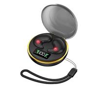 (Black) Écouteurs sans fil Bluetooth 5.3 TWS Sleep Invisible Earbuds NOUVEAU pour tous les téléphones