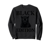 Black Edition - Black Panther Motif Dark Style Cadeau Sweatshirt