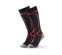 Black Embout Crevice Messieurs 1 Paire de Chaussettes de Ski Rouge, Black/Red, 39-42