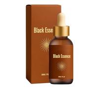 Black Essence Goutte de bronzage autobronzante naturelle Sun-Kissed Glow, bronzage uniforme sans stries, autobronzant pour le corps et le visage (1, 30 ml)