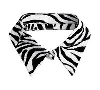 Black Et Blanc À Rayures False Collard Chemisier Détachable Faux Demi-chemise Collier Décoratif Collier Colliers Colliers À Rayures Faux Accessoire