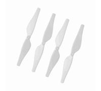Black et Blanc Compact - Téllo à Fibre de Carbone - Blade-Ensemble, Hélice de Remplacement de pour Le Fonctionnement Lisse, Conception Pliable, Lames 4pcs pour Les