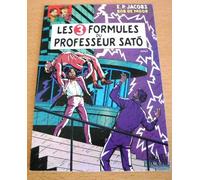 Black et Mortimer - Les 3 formules du professeur satô Jacobs - 10x15 cm CARTE POSTALE
