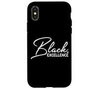 Black Excellence, Inspiration, Positive Message Empowering Coque pour iPhone X/XS