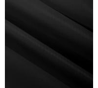 Black Fabric by The Metre 2 x 1.52 m Waterproof Nylon Ripstop Fabric with 40D PU Coating Tear Resistant Outdoor