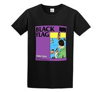 Black Flag Family Man Men's T-Shirt Unisex Black Men Tees L