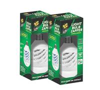 Black Flag Lot de 2 ampoules électriques anti-moustiques 9 W - Pour intérieur/extérieur - Convient aux prises standard - Piège à insectes