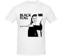 Black Flag Slip It in Men Tee Shirts Size M