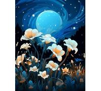 Black Flower Magic: 500 Pages of Enchanted Floral Coloring Fun for Adults and Children.: An enchanting collection of dark floral art to spark creativity in children and adults.