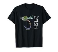 Black Fly Attache Tenkara pour pêche à la truite T-Shirt