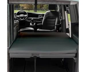 Black Forest Fox Drap-Housse pour lit arrière de Camping-Car - Toit surélevé - VW T5 T6 T6.1 Multivan Beach Ocean Gran California 600 680 Mercedes Benz Marco Polo (Gris, BFF-VW-T6ocean-SL-23)