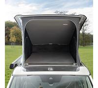 Black Forest Fox Lot de 2 housses de protection pour camping-car, lit arrière, lit mezzanine, pliable, pour VW T5, T6, T6.1, Beach Ocean Grand 600, 680, gris T6.1 California