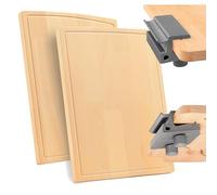 Black Forest Fox Planche à découper sur mesure pour T5/T6 T6.1 VW California Ocean & Coast Camper Van (Ocean 2 pièces + support)