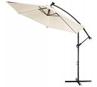 Black Forest Parapluie de jardin Beige 3m Parapluie à bras élégant