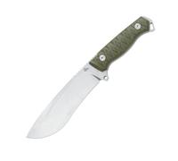 Black Fox Golem, Stonewashed D2 Blade, OD Green G10 couteau fixe