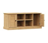 ""Black Friday"" Banc/Coffre à chaussures - jill - pour l'entrée - VIGO 106x35x45 cm - bois massif de pin BB737