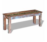 ""Black Friday"" Banc salon - JILL - Banquette/Coffre - 110x35x45 cm - Bois de récupération massif BB7