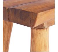 ""Black Friday"" Banc salon - JILL - Banquette/Coffre - 80 cm - Bois de teck massif BB68