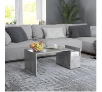Black Friday""Petite Table basse - Table de Centre Table de Canapé Gris béton 90x45x35 cm bois d’ingénierie FR001_2425