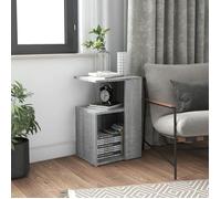Black Friday""Petite Table d'appoint Table de Centre Table de Canapé Sonoma gris 36x30x56 cm Bois d'ingénierie FR001_1480