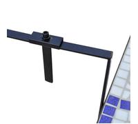 ""Black Friday"" Table suspendue de balcon - BURKE - Petite table - Bleu et blanc Mosaïque TTT1021