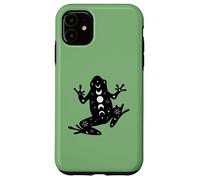 Black Frog Mystical Stars Moon Phases Witchy Coque pour iPhone 11