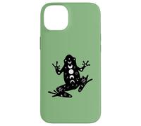 Black Frog Mystical Stars Moon Phases Witchy Coque pour iPhone 14 Plus