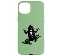 Black Frog Mystical Stars Moon Phases Witchy Coque pour iPhone 15 Plus
