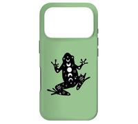 Black Frog Mystical Stars Moon Phases Witchy Coque pour iPhone 17 Pro