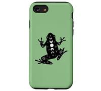 Black Frog Mystical Stars Moon Phases Witchy Coque pour iPhone SE (2020) / 7/8