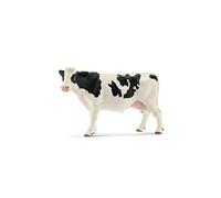 Schleich Figurine 13797 - Vache Holstein miniature peinte à la main