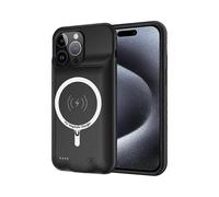 (Black)G98S Battery Case Compatible For iPhone 15 Pro Max , 8500mAh Power Bank Portable Charging Phone Case Compatible with Magsafe