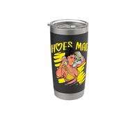 Black Girl Boss Babe x Houes Mad x Money Stack Gobelet isotherme en acier inoxydable double paroi