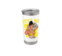 Black Girl Boss Babe x Houes Mad x Money Stack Gobelet isotherme en acier inoxydable double paroi