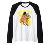 Black Girl Boss Babe x Houes Mad x Money Stack Manche Raglan
