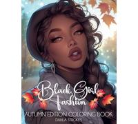 Black Girl Fashion Autumn Edition Coloring Book