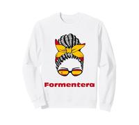 Black Girl Formentera Ibiza Espagne Sweatshirt