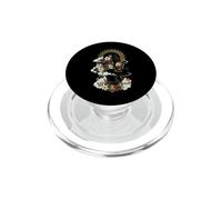 Black Girl Melanin Coquette Catholique Sacrée Vintage Kitsch PopSockets PopGrip pour MagSafe