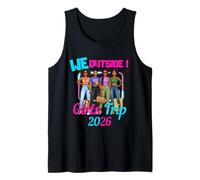 Black Girls Trip 2026 We Outside Afro Girls Vacation Squad Débardeur