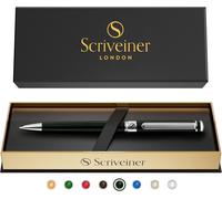 Black Green Ballpoint Pen - Luxury Black Green Chrome Finish Schmidt Black Refill Ballpoint Pen Set Men And Women Professional Office Stylish Designer Pen