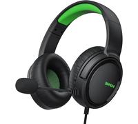 Black Green BINNUNE-Casque de jeu avec micro, BG02, Xbox Series X, S, Xbox One, PS4, PS5, PC Switch, Gamer Médiateur phones ""Nipseyteko